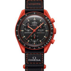 ساعت مچی Omega Swatch MoonSwatch Mission on Earth Lava